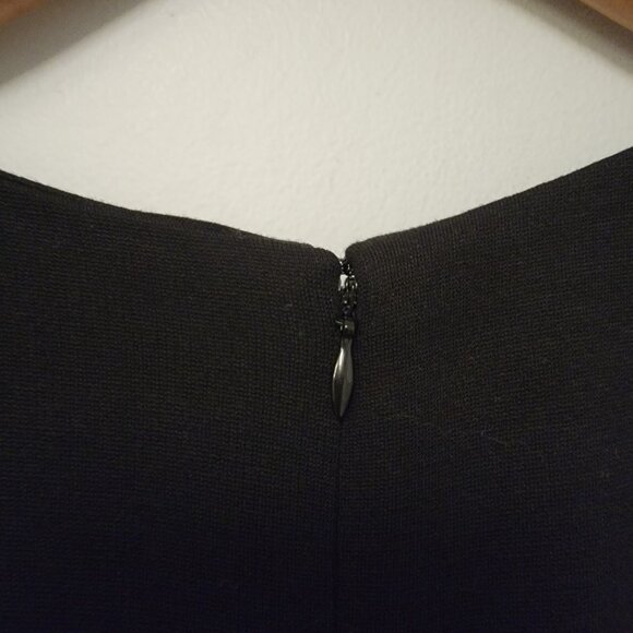 Laundry by Shelli Segal Dress Formal Embellished Short Sleeve Womens Size 10 EUC - Picture 6 of 8